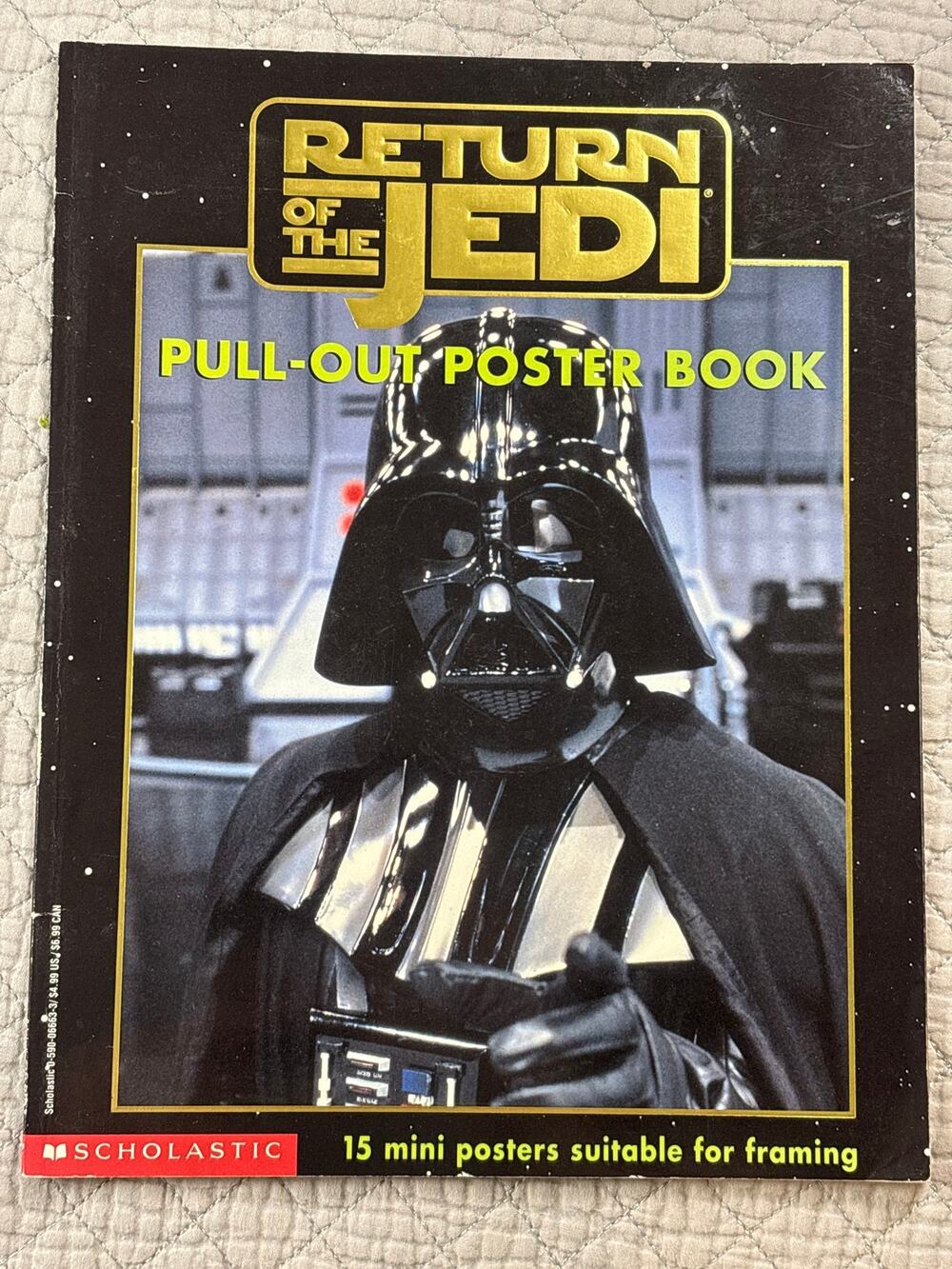 Vintage STAR WARS RETURN OF THE JEDI -PULLOUT 15 MiniPosters